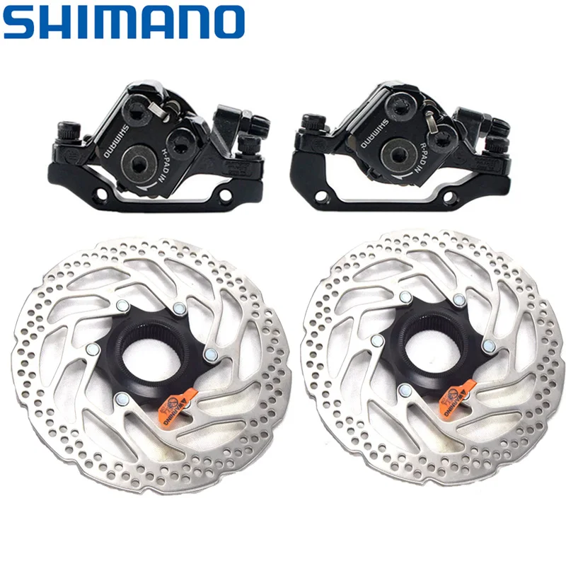 Shimano BR M375 механические дисковые тормозные суппорты для Acera Alivio Deore с смоляные