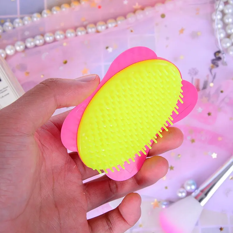 

Head Massage Brush Soft Glue Shampoo Brush Bathroom Products Plastic Sanitary Comb Washing Hair Scalp Shower Body