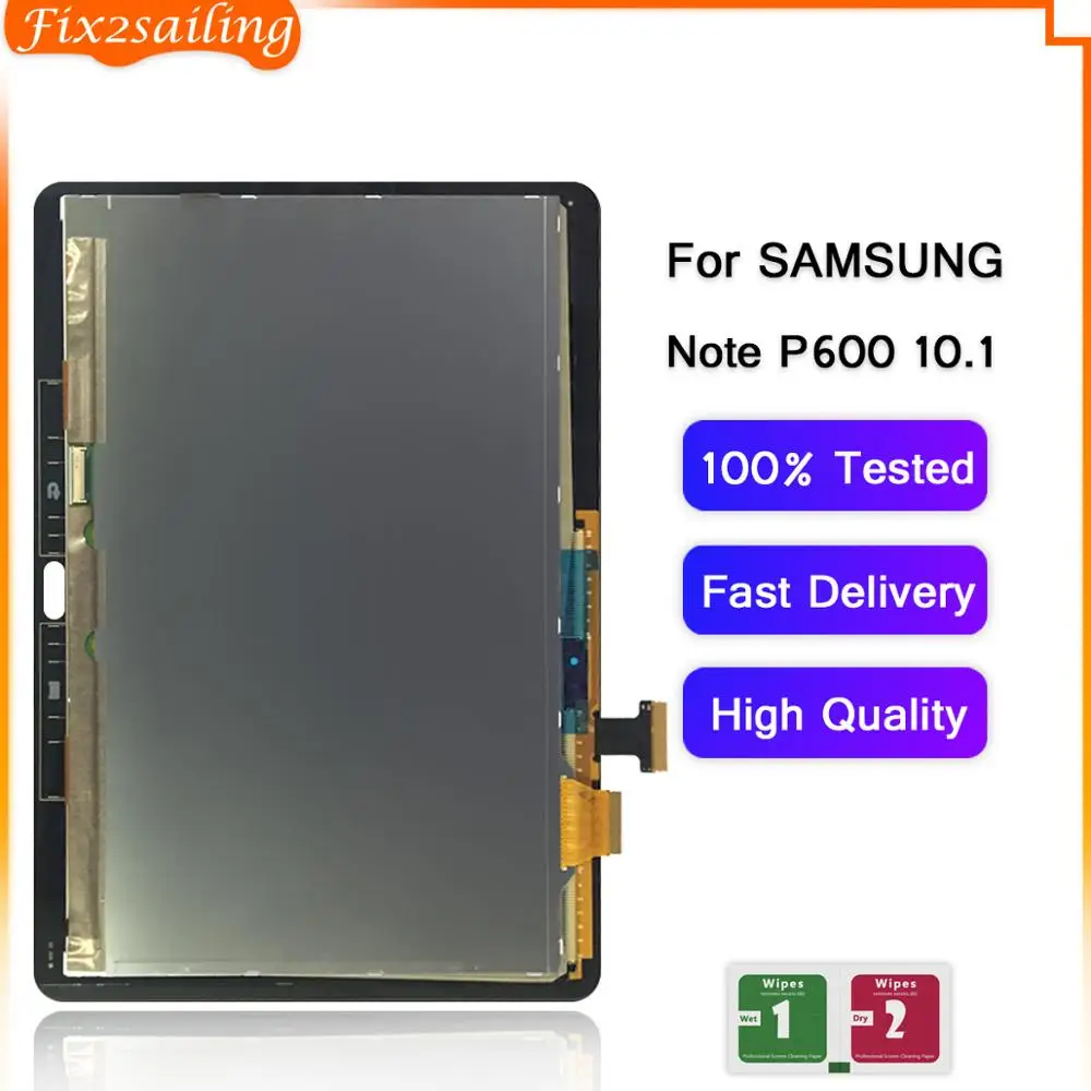 ЖК-дисплей для samsung GALAXY Note 10,1 SM-P600 P605 P600, сенсорный экран, дигитайзер, сенсорная панель, Замена ЖК-дисплея P600