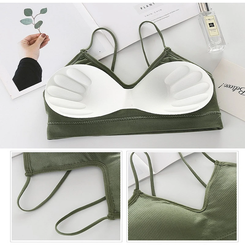 Спортивный бюстгальтер с эффектом пуш-ап сексуальный спортивный топ женский