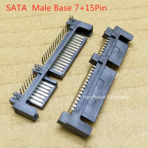 SATA разъем для жесткого диска 7+15 контактов