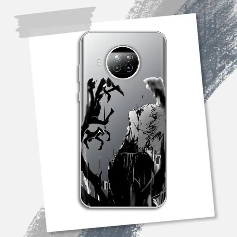 

HOT Anime Tokyo Ghouls Phone Case Transparent for Xiaomi Redmi note 10 t 8 9 pro lite 11