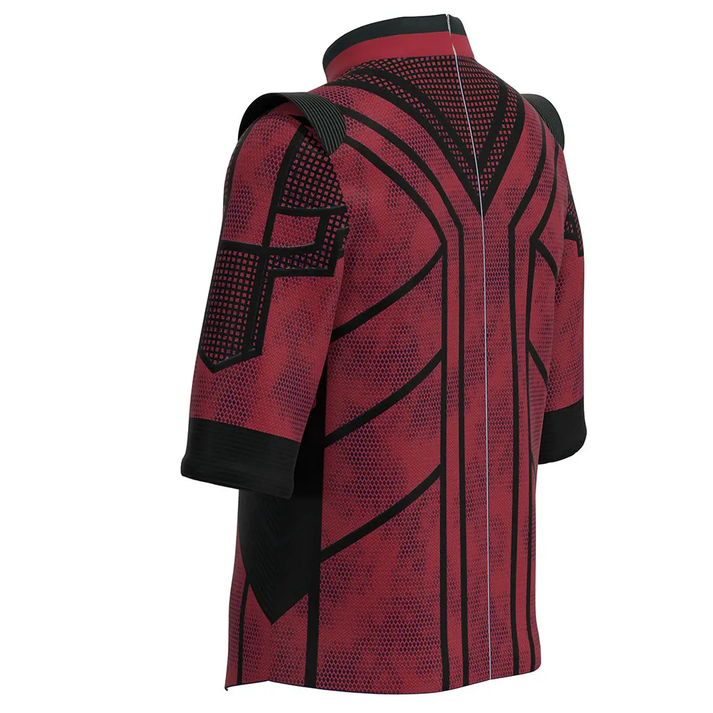 Детский костюм Шан-Чи и Легенда о десяти кольцах для косплея пальто карнавальный