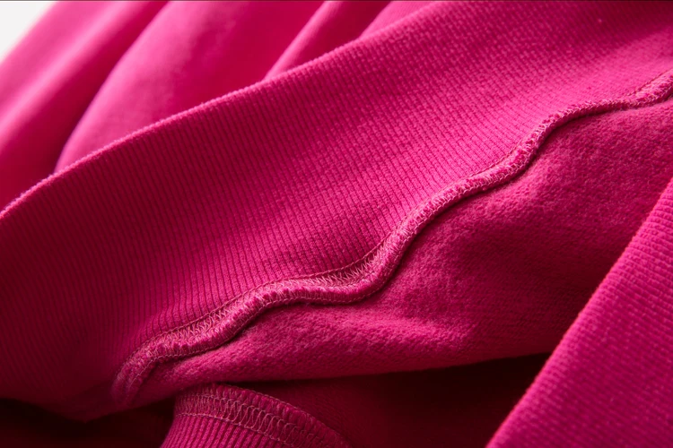 

2021 Leisure All-match Long-sleeved Hooded Back Embroidered Pullover Sweatshirt Women