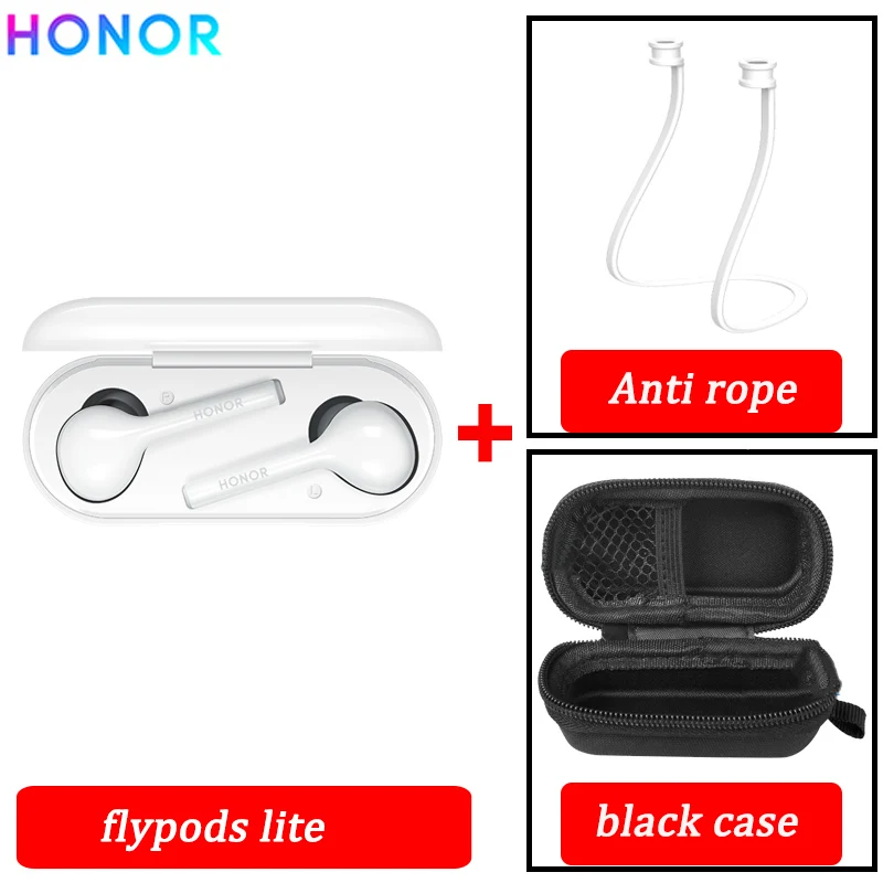 flypods lite case Flypods lite Honor Flypods Lite беспроводные наушники Bluetooth 4,2 водонепроницаемые IP54 управление нажатием - Цвет: flypods lite case