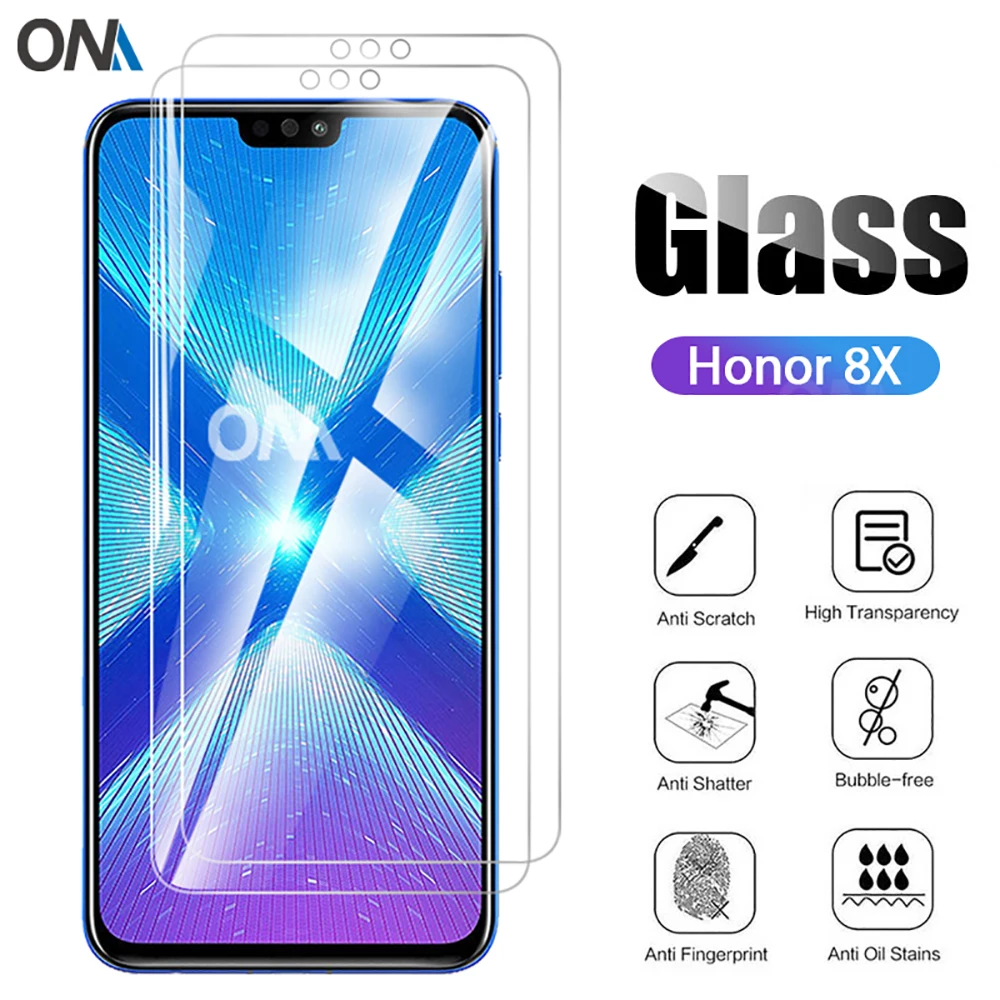 2 шт. закаленное стекло для Huawei Honor 8X защита экрана View 10 Lite JSN L11 L21 L22 L23 L42 Защитная