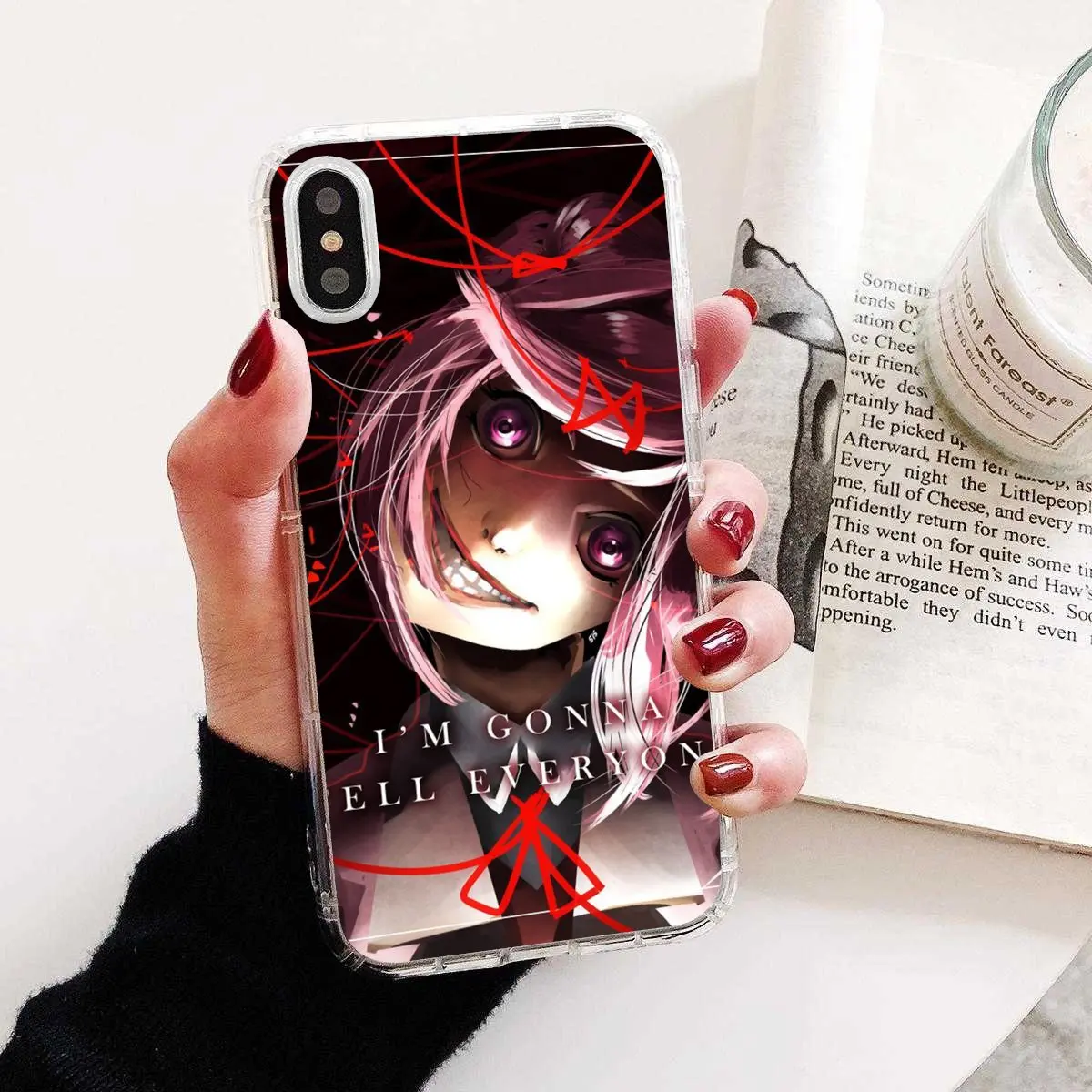 Для ZTE лезвие A520 A512 A452 A602 A5 2019 V6 V7 V8 V9 V10 Lite Вятский Doki клуб любителей аниме коллаж