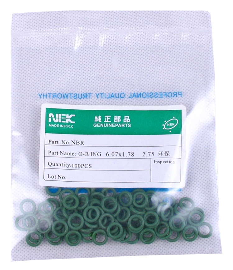 

(6,07*1,78 мм) # 5/16 R134a NBR резиновое уплотнительное кольцо, высокая термостойкость для клапана автомобильного кондиционера 3/8 1/2 5/8