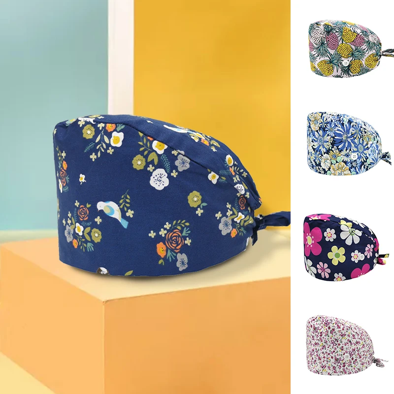 Разноцветные шапки с мультяшным принтом регулируемая шапка для кормления