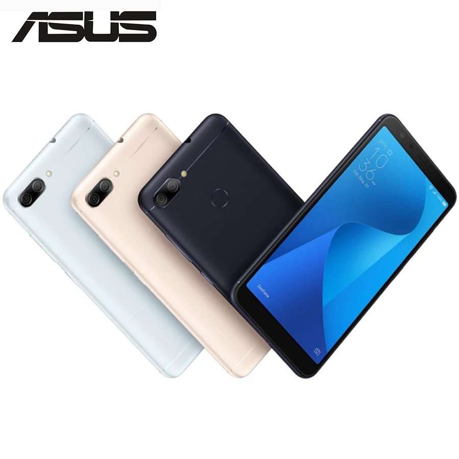 Новый мобильный телефон Asus Zenfone Max Plus M1 ZB570TL 4 ГБ 64 5 7 дюймов четыре ядра 16 Мп двойная