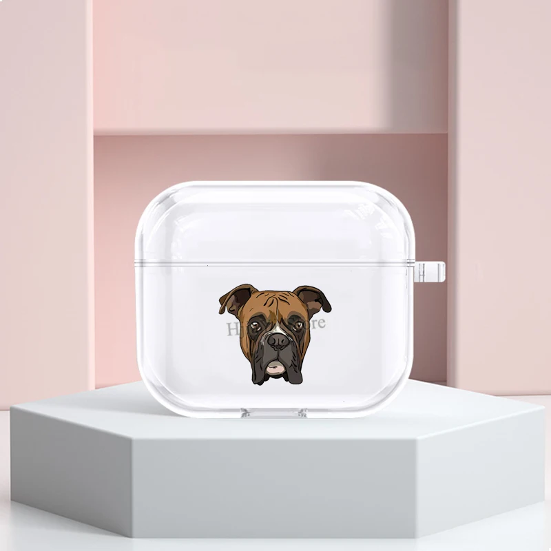

Чехол для беспроводных наушников AirPods 3 2021, с рисунком лица