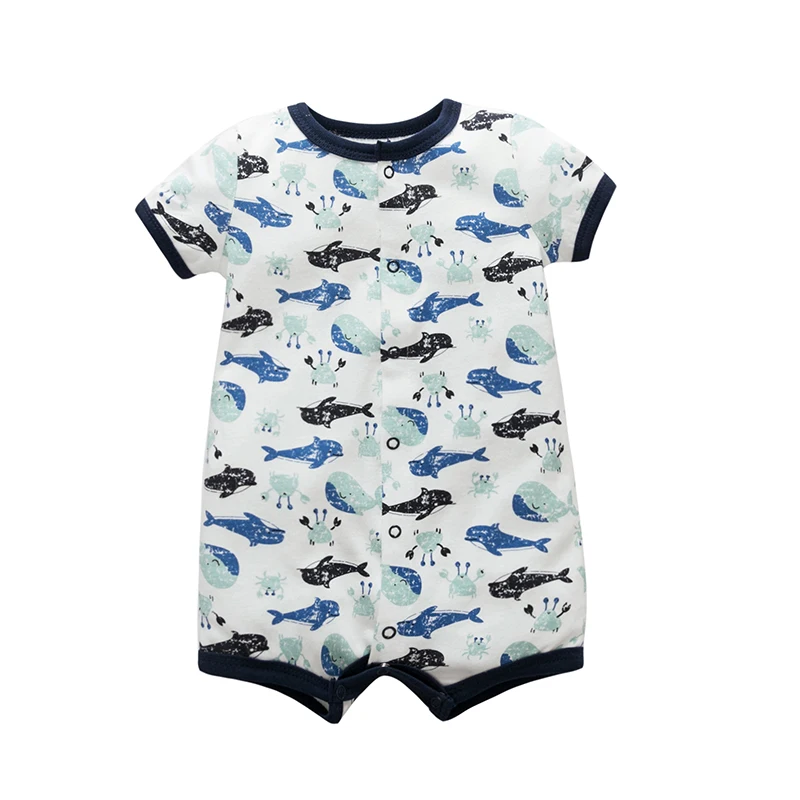 

Baby Summer Clothes Boys And Girls Cotton Short Sleeve Outfit Infant Jumpsuit 6-24 Months Baby Romper