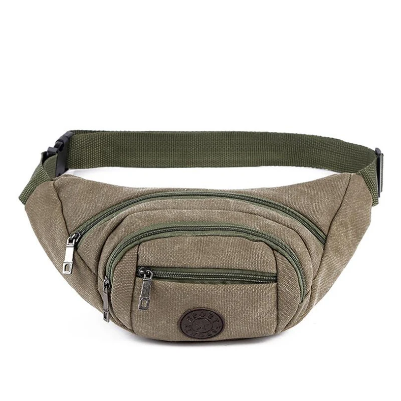 

Running Waist Bags Pouch Sport Mobile Phone Unisex Men Gym Bags Outdoor Sport Water Wash Canvas Pocket Running Bag