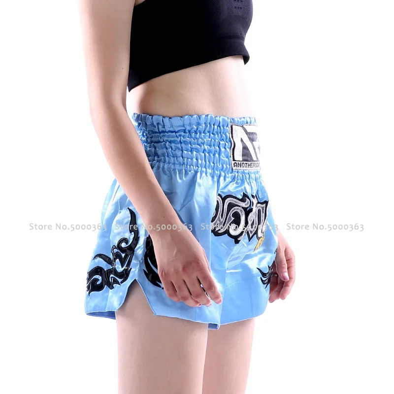 Мужские и женские кикбоксинг Смешанные боевые искусства Rashguard Kids Muay Thai шорты для