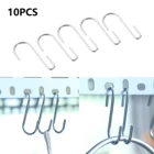 10 шт., металлический S-образный держатель для посуды
