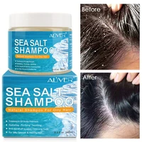 sea salt shampoo dandruff removal remove mites oil control relieve itching meekness deep nourishment repair rough bifurcation