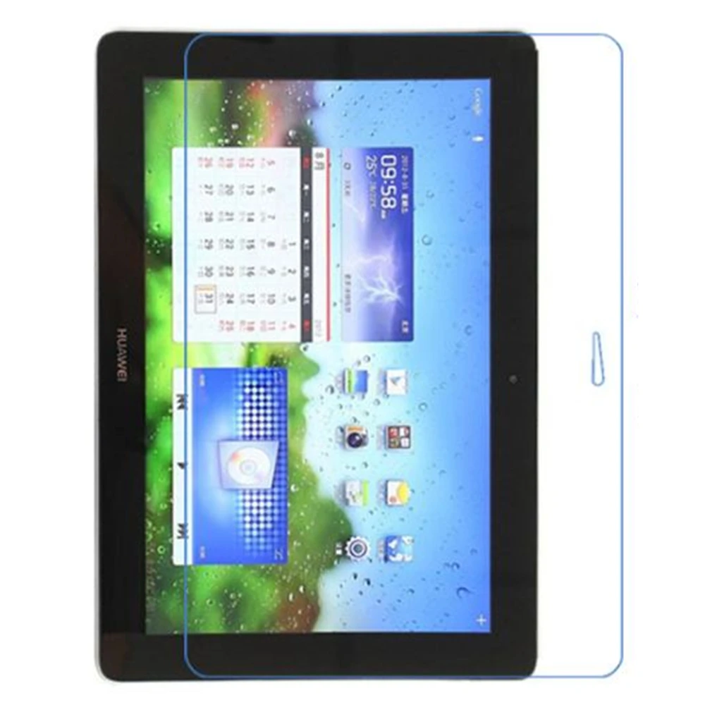 

New 5PC/Lot CLEAR High Quality Screen Protector For Huawei MediaPad 10FHD 10.1-inch Tablet PET Protective Not Tempered Glass
