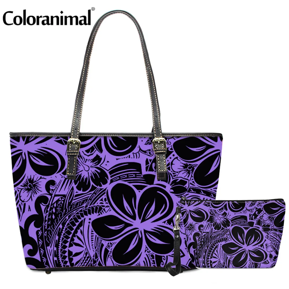 Coloranimal бренд класса люкс гибискус с плечевым ремнем для Для женщин сумка через