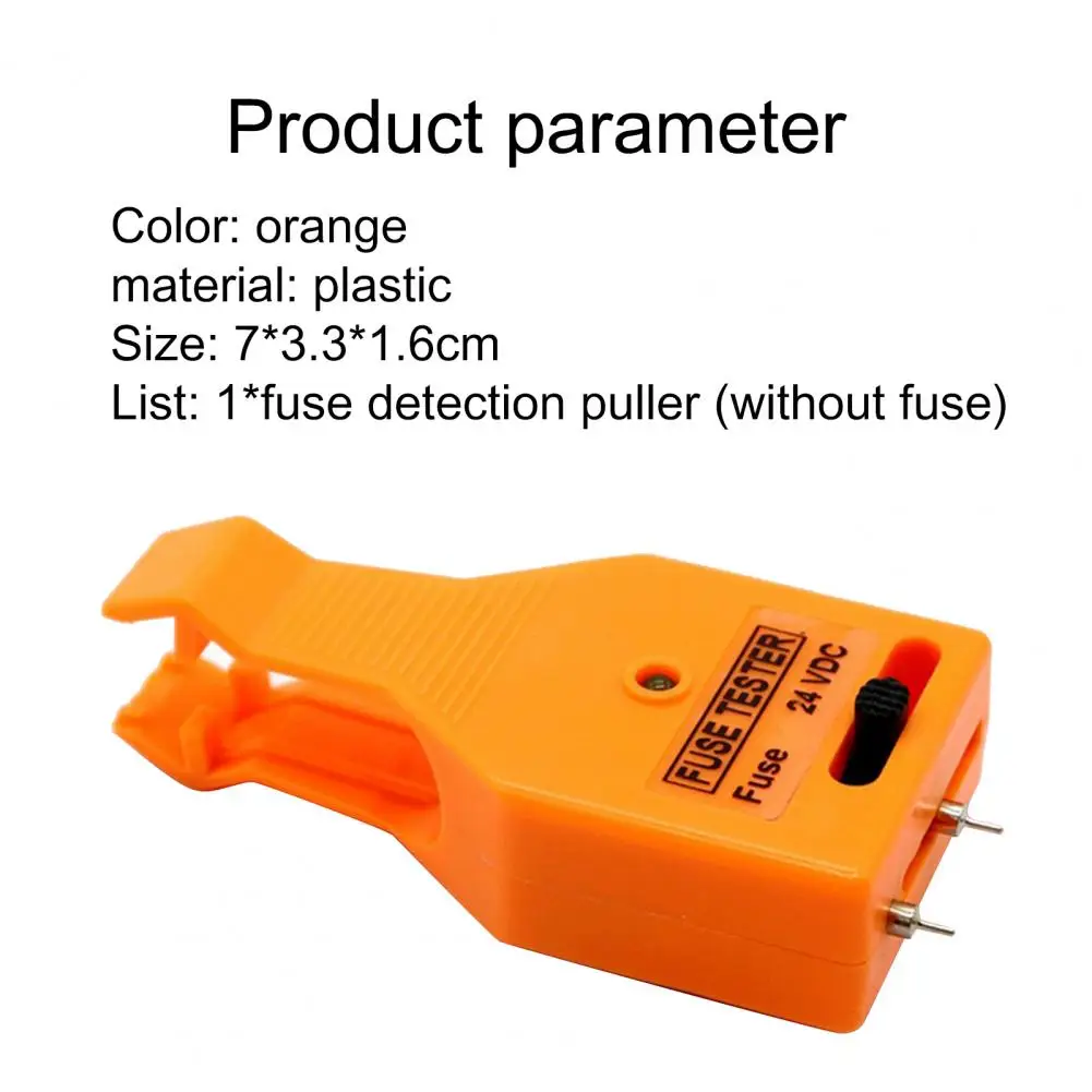 

2 in 1 Fuse Tester Multifunctional Portable Checking Blade Fuse Checker Puller Tool for Auto