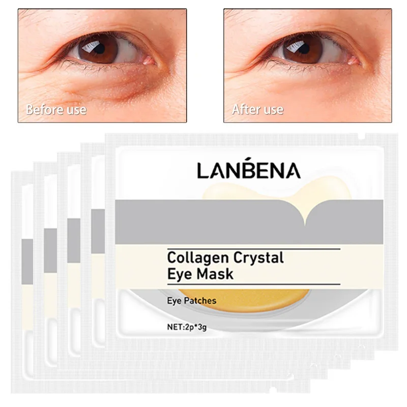 

Eye Mask Anti Aging Wrinkle Removing Can Remove Dark Circles Bags Under The Eyes Repair Dry Rough Whiten 10PCS=5 Pairs