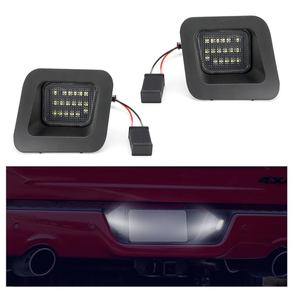 

2 шт., светодиодсветильник лампы для номерного знака Dodge Ram 1500 2500 3500 2003-2010 12 В
