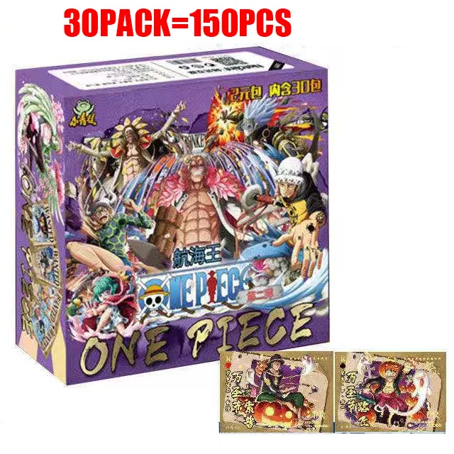Luffy Zoro Nami Usopp Franky-Juego de cartas de One Pieces, juego de cartas, cartas de batalla, coleccionables, 2021 japoneses.-4