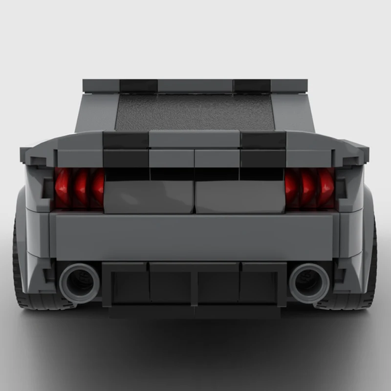Buildmoc Pony GT 8 супергоночный автомобиль строительные блоки игрушки подарки на день