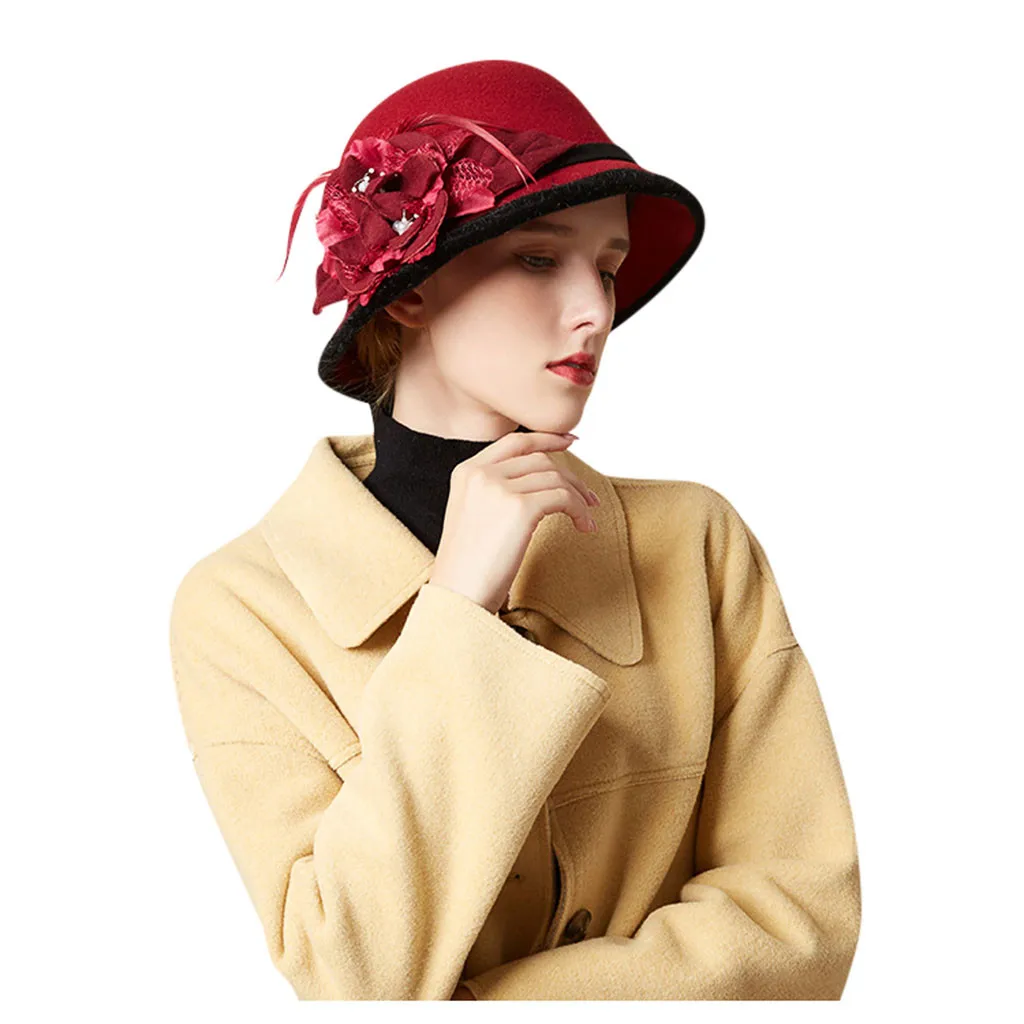 Весенняя шапка в рыбацком стиле британская шляпа с цветочным принтом модная