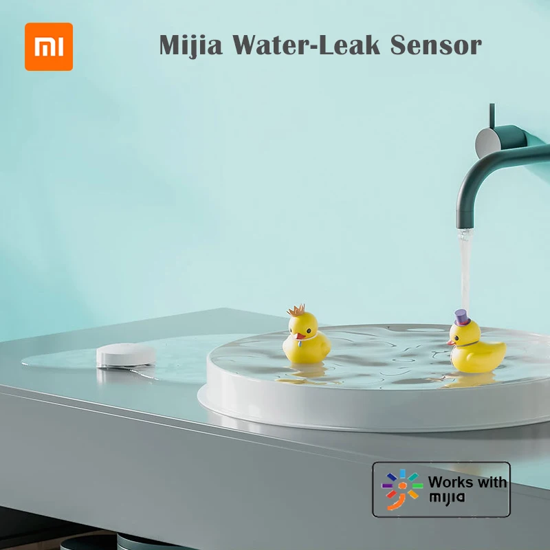 

1-4pcs New Original Xiaomi Water Immersing Sensor Smart Wireless Water Leak Detector IP67 Waterproof Works With Mi Home APP