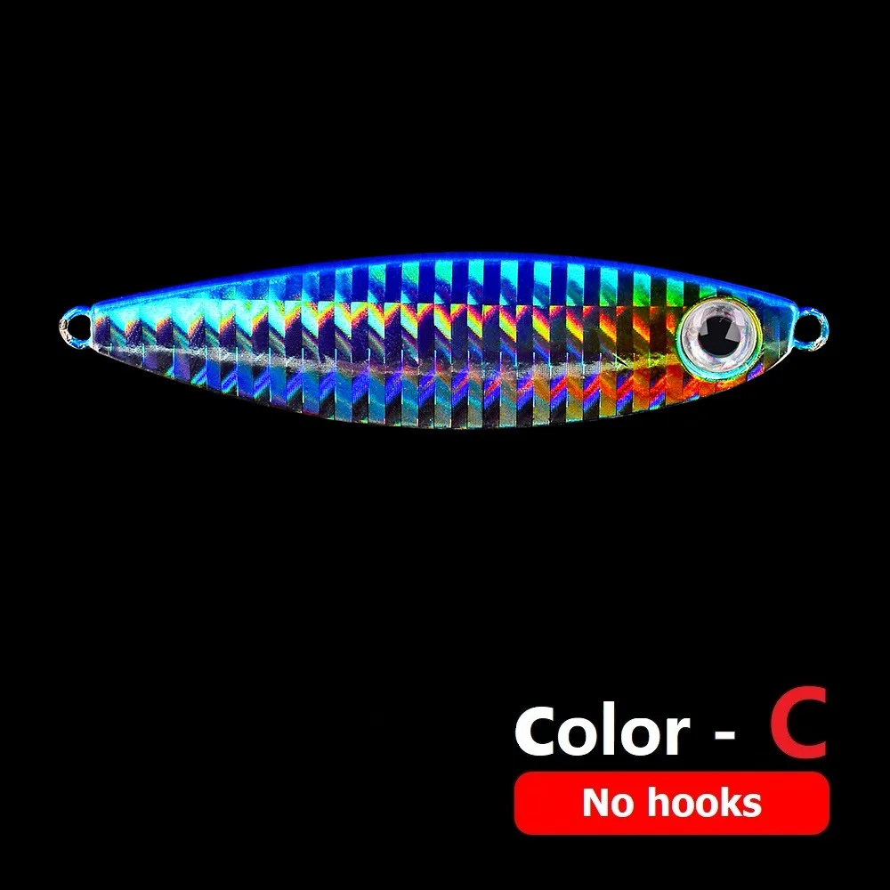 Горячие рыбалка, дергающаяся приманка, 7 г, 10 г, 15 г, 20 г, 30 г морской приспособлений Спиннербейт whopper plopper ледовой рыбы блесна тунец приманки, рыбалка, новинка - Цвет: C