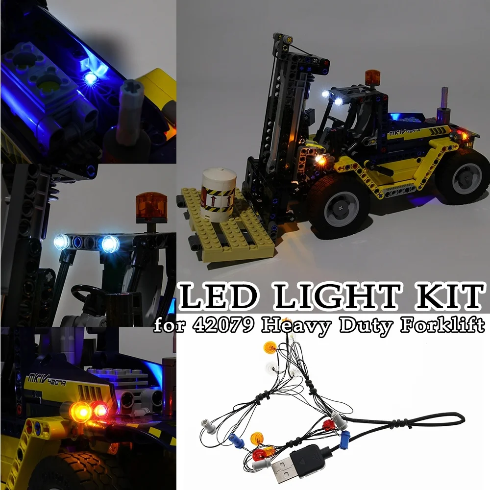 Светодиодный комплект осветительных блоков для 42079 тяжелых вилочных