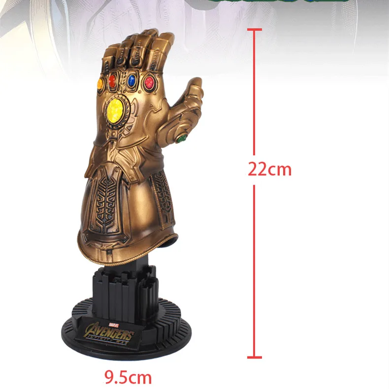 

Thanos Gloves Resin Model Avengers 3 Infinity War Ornaments Figure Gifts 22cm