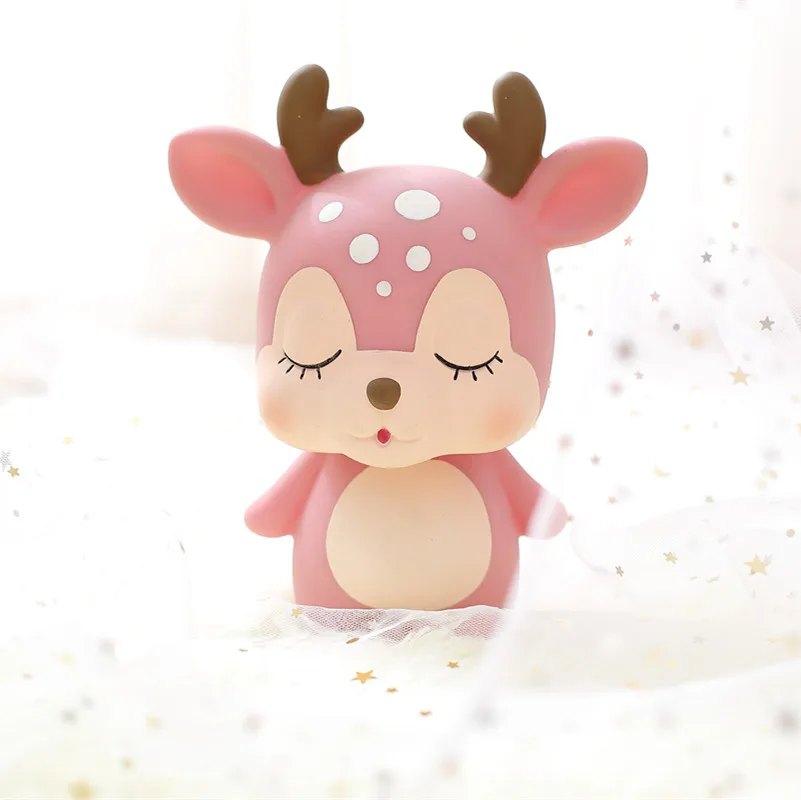 Милый олень Копилка Мультфильм Креативный прекрасный подарок сохранение