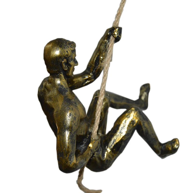 Статуи скалолазания скульптуры из смолы подвесные экстремальный спорт фигурка