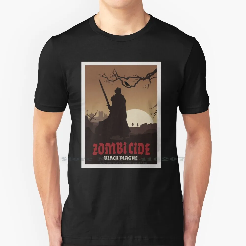 Настольная игра Черной Чумы Zombicide минималистичный постер для путешествий