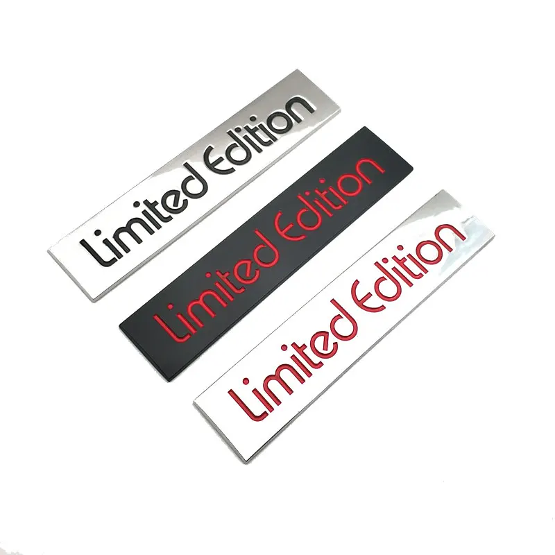 10x Стайлинг автомобиля ограниченная серия металлическая эмблема наклейка на