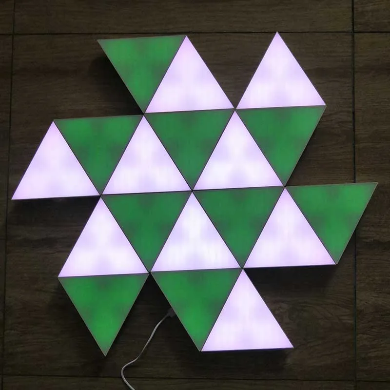 Световые панели Nanoleaf треугольные светодиодсветодиодный Настенные светильники