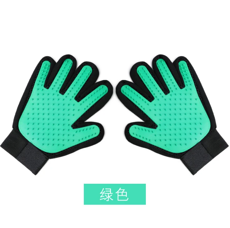 

100pcs Pet Glove Cat Grooming Glove Cat Hair Deshedding Brush Gloves Dog Comb for Clean Massage Hair Remover Brush
