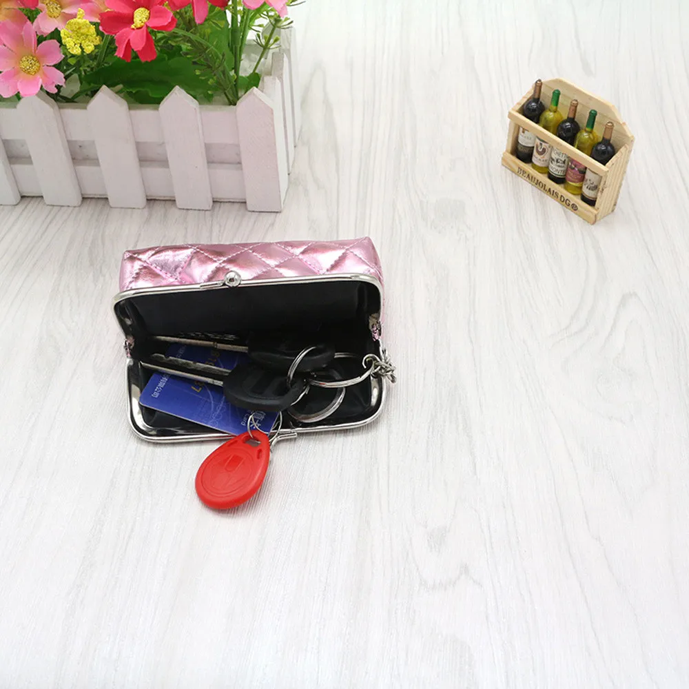 

Sequins Rhombus Portable Handbag 2021 New Fashion Womens Evening Wallet Mobile Phone Card Holder Coin Purse Clutch Bag