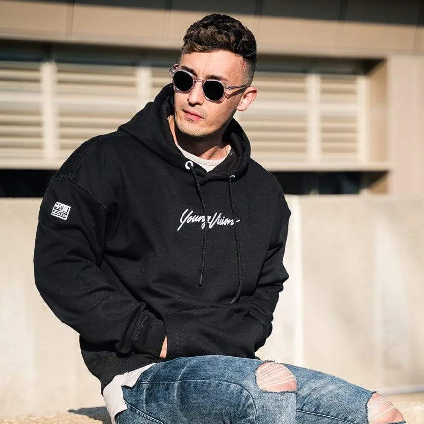 

Sports Men Hoodie New autumn/winter Solid color large size casual fitness running training hoodie cotton blend long sleeve hoodi