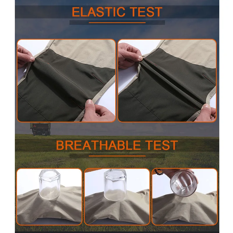 Новые летние быстросохнущие походные брюки мужские спортивные дышащие