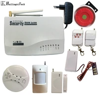 home alarm system with app burglar protect wireless home security gsm alarm system sms alarm power off russian english voice