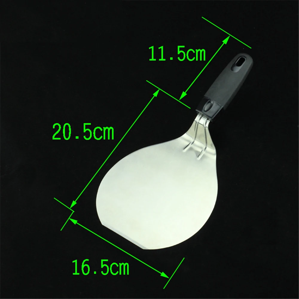 

WALFOS Brand Plastic Handle Food Grade Stainless Steel Cake Lifter Pizza Spatula Pizza Peel Cake Server
