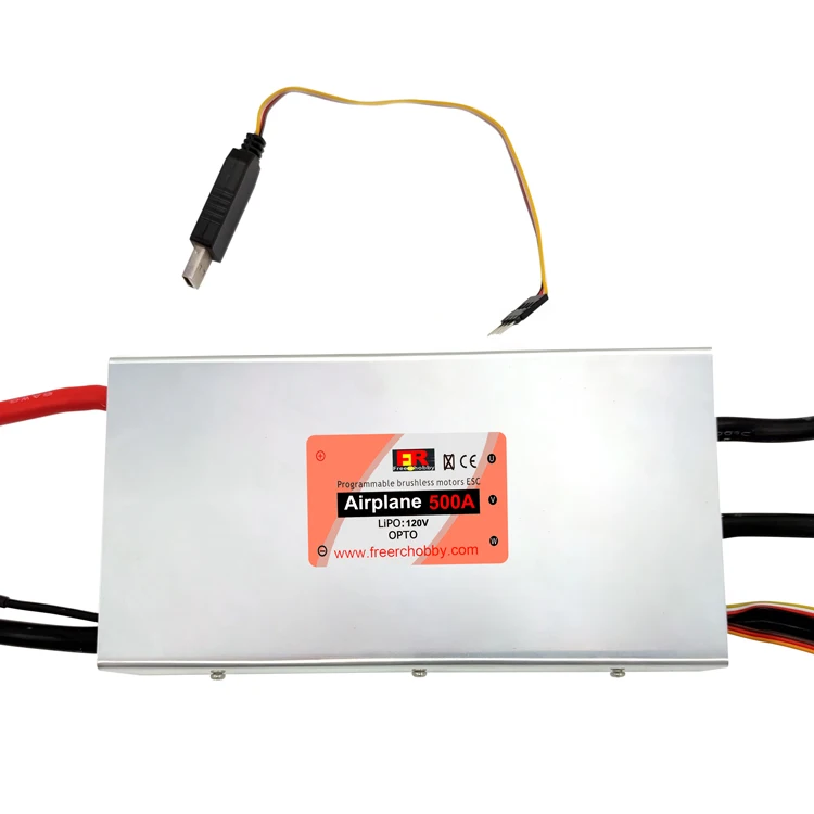 

New arrival 28s 500A high voltage efoil boat airplane drone electronic speed motor controller