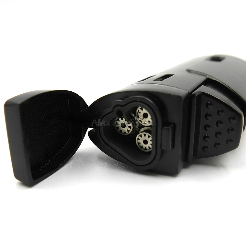 COHIBA Роскошные маленькая металлическая ветрозащитная Зажигалка для сигар карман