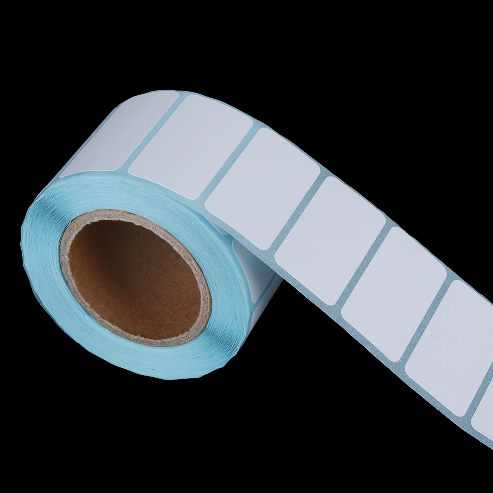 

1000/pcsroll Thermal Sticker Adhesive Paper Blank Tag Waterproof Package Label Supermarket Price Print Supplies Stationery Stic