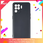 Матовый чехол A94 4G для OPPO F19 Pro OPPO Reno 5F OPPO Reno 5 Lite Мягкая силиконовая задняя накладка из ТПУ тонкий противоударный чехол