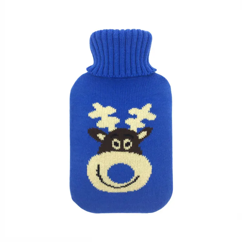 1 шт. Трикотажный чехол для горячей воды съемная крышка бутылка с чехлом моющаяся