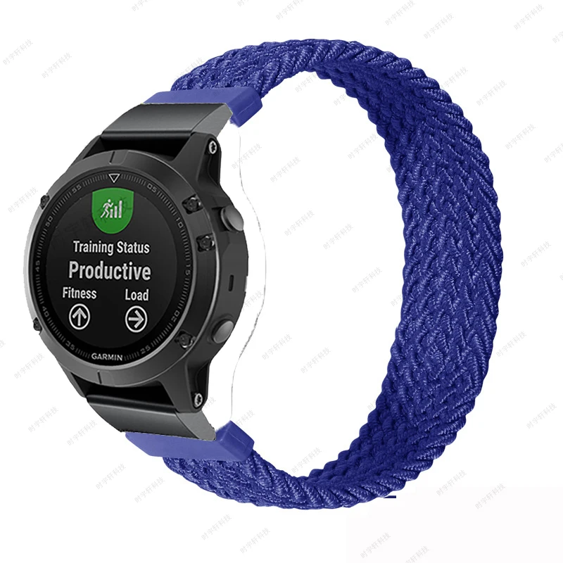 

26 22MM Watchband Strap for Garmin Fenix 5 5X 3 3 HR Fenix 6X 6 6S S60 MK1 Watch Quick Release Silicone Easyfit Wrist Band Strap