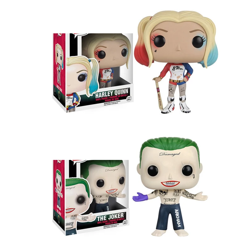 FUNKO аниме отряд самоубийц фильм Джокер Харли Квинн виниловые экшн фигурки